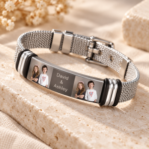 Lien – Bracelet Photo Personnalisé