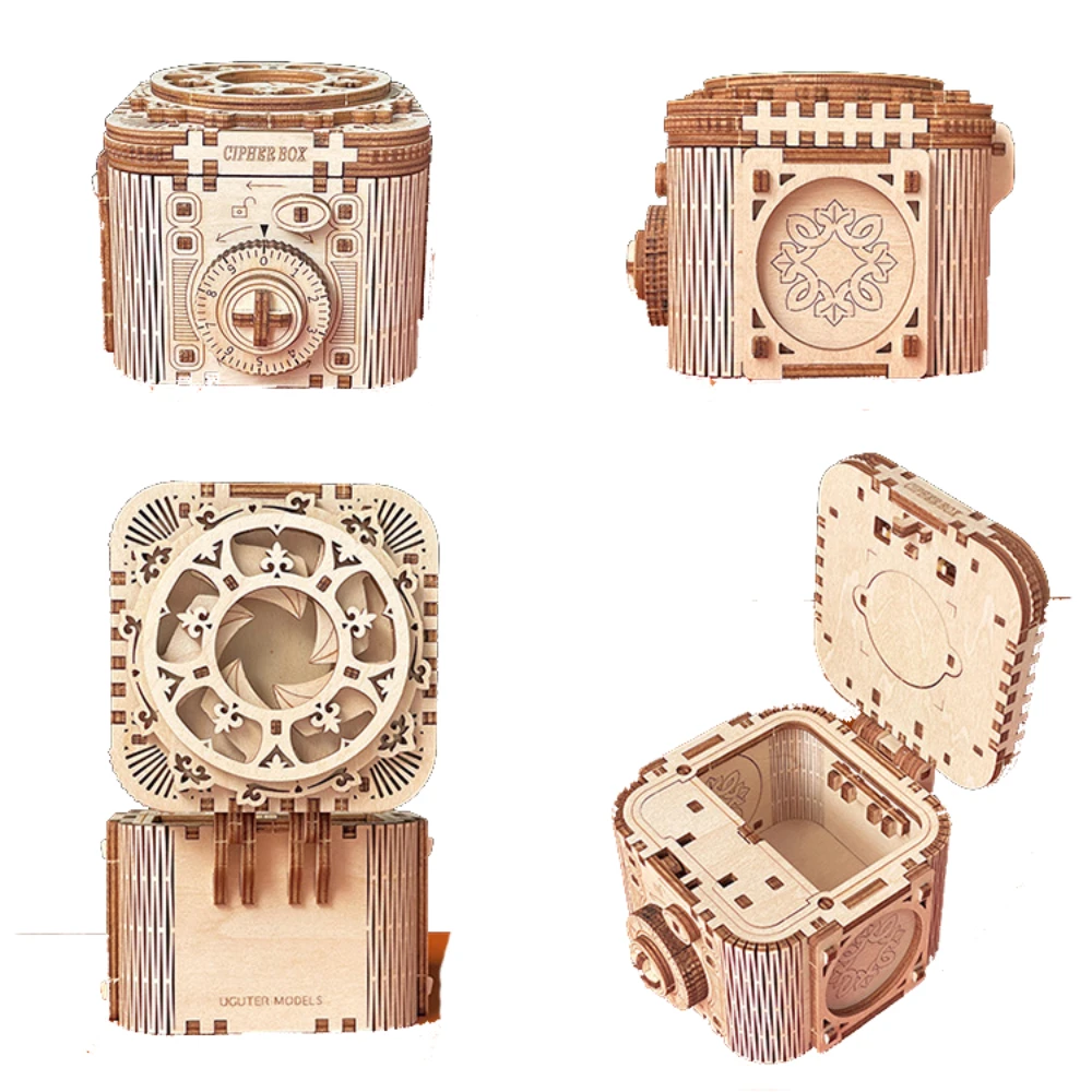 Le Secret – Boîte Puzzle Mécanique en Bois – Image 4