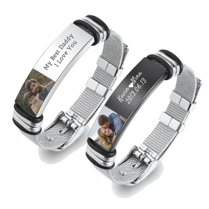 Lien – Bracelet Photo Personnalisé