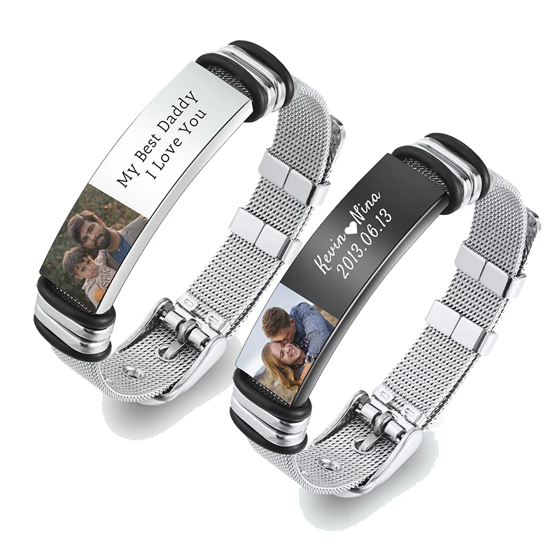 Lien – Bracelet Photo Personnalisé