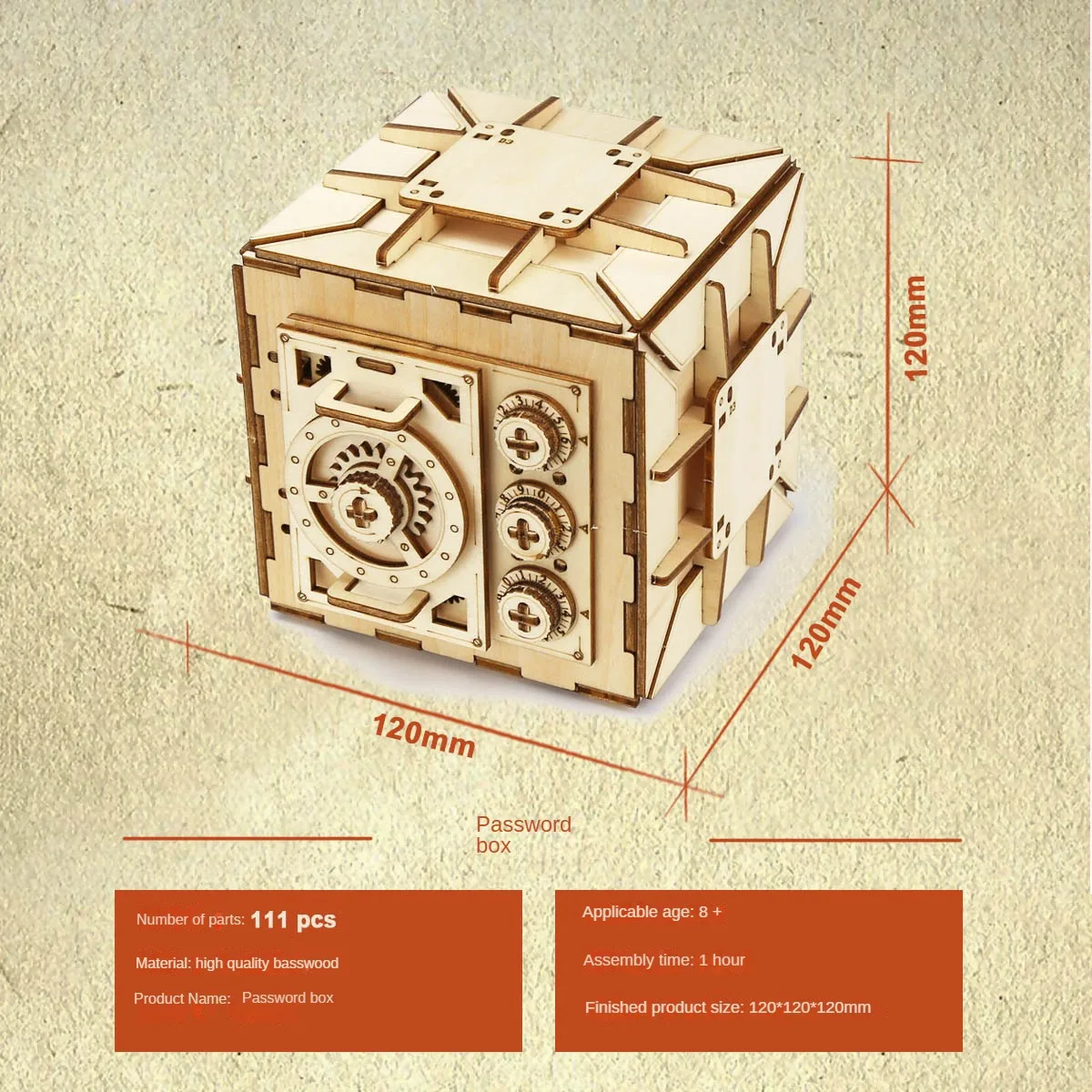 Le Secret – Boîte Puzzle Mécanique en Bois – Image 8
