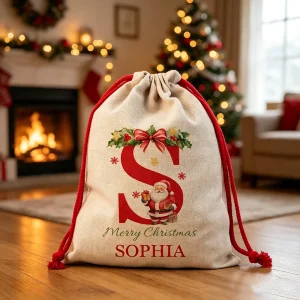 Sac de Noël personnalisé