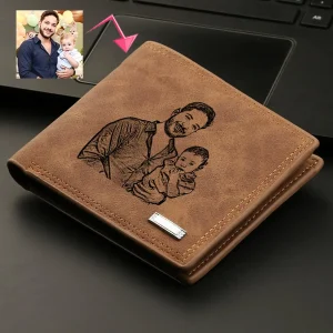 Héritage – Portefeuille Personnalisé avec Photo