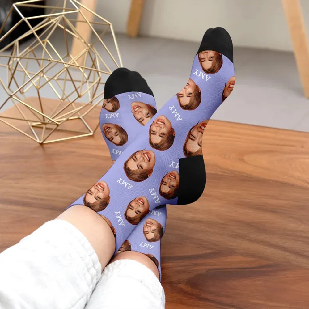 Chaussettes Photo Personnalisées – Votre Souvenir à Porter – Image 4