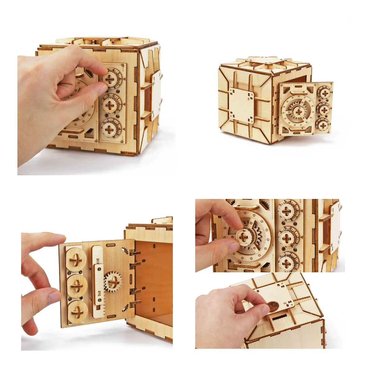 Le Secret – Boîte Puzzle Mécanique en Bois – Image 5